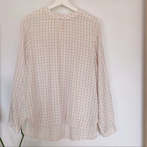 EVERLANE - Grid Blouse